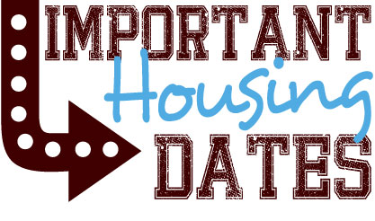 Important Housing Dates